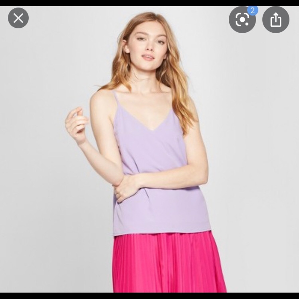Women’s crepe cami, a new day, lavender